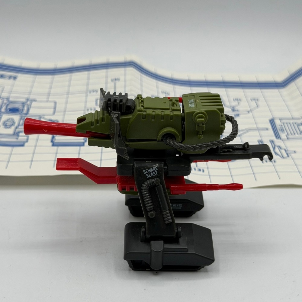 Vintage 1983 GI Joe PAC/RAT Flamethrower Vehicle Original Instructions Hasbro - Picture 3 of 11